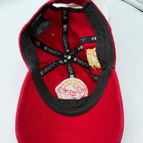 New Era Indiana Fever Hat Unisex OSFM Red Caitlin Clark 22 9TWENTY Strapback Cap - Picture 5 of 6